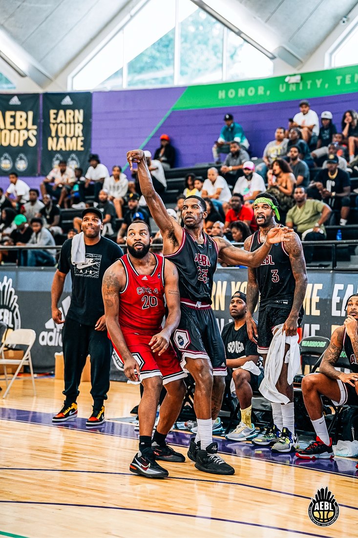 Game action from Rashad's playing days in the AEBL