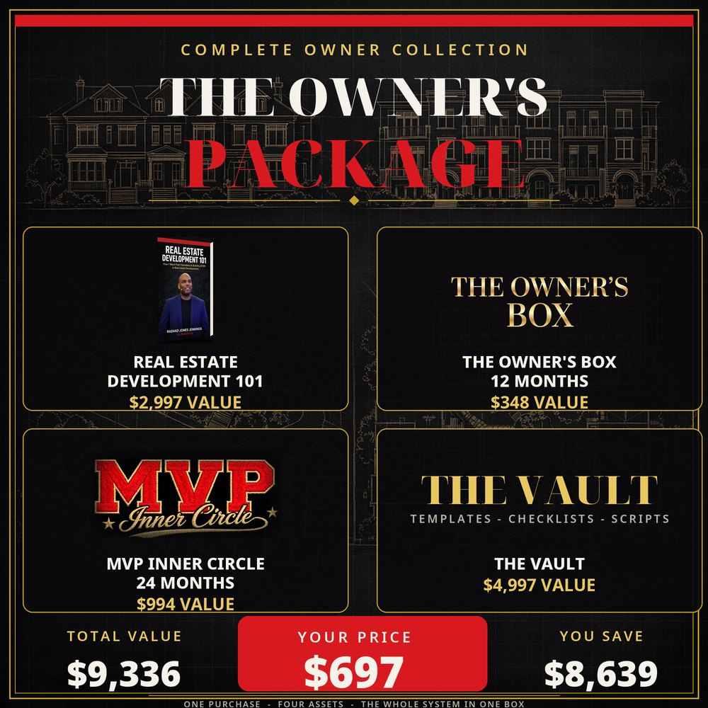 The Owner's Package value stack